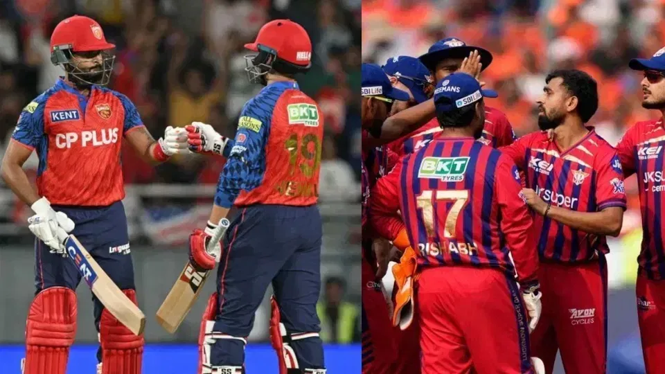 PBKS vs LSG Head To Head Records- IPL 2026, Match 29